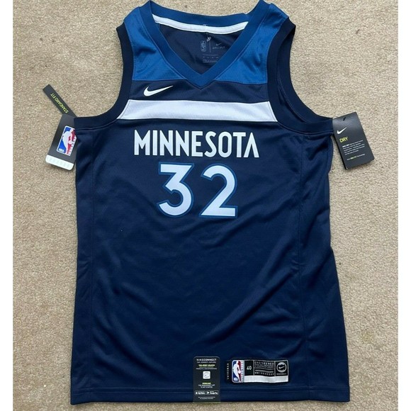 Nike Minnesota Timberwolves Karl Towns Swingman NBA Jersey 864491-420 Size S 40
